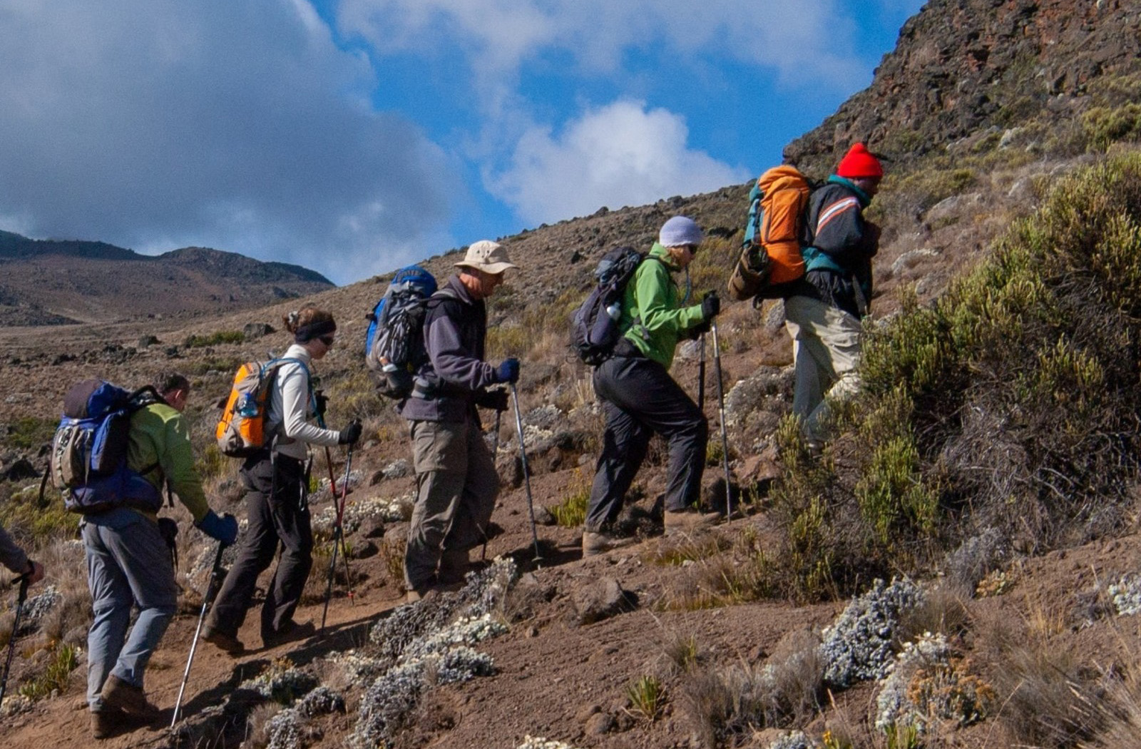 Umbwe Route Kilimanjaro climb steep direct ascent